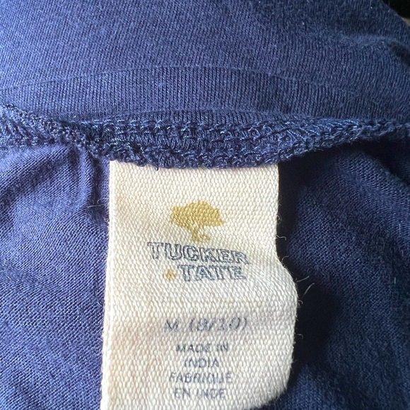Woman’s Tucker + Tate #WKND Navy Fun Tee ~ Size Medium (8 / 10). - Picture 4 of 5